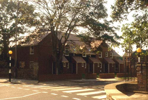 Corner of Park Lane with Zebra